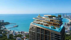 Grand Solaire Noble — 50-Storey Condominium in Pattaya — landscaped area and leisure space
