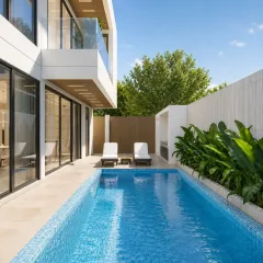 Villa Solara — Private Pool Villa in Pattaya — landscaped area and leisure space