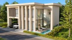 Lumina Luxury Pool Villa — виллы с бассейном в Паттайе — общий вид проекта в районе Восточная Паттайя / Нонг Пру