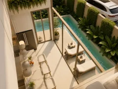 Lumina Luxury Pool Villa — виллы с бассейном в Паттайе — интерьер жилого пространства