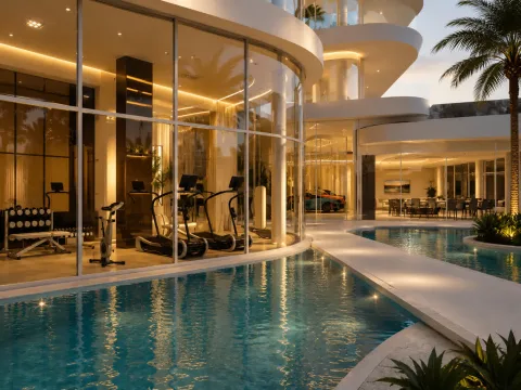 Villa Asongkhai — вилла на первой линии Dongtan Beach — интерьер жилого пространства