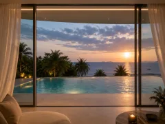 Villa Asongkhai — Beachfront Pool Villa on Dongtan Beach — layout or master plan