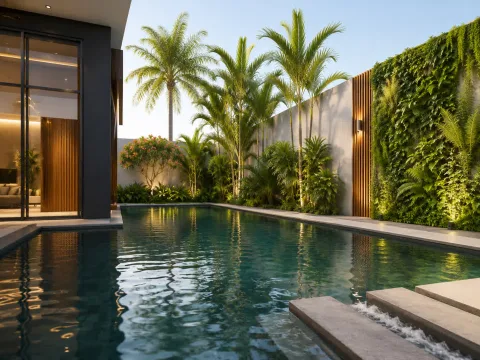 Bamboo Luxury Villa Pattaya — architecture and facade