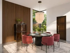 Bamboo Luxury Villa в Паттайе — спальня или приватная зона