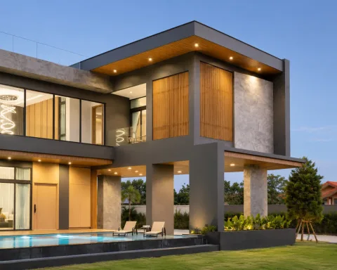 The Sylva Pattaya Villas — архитектура и фасад комплекса