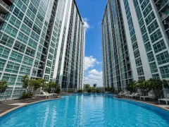 The Twin Tower Jomtien в Паттайе — бассейн и общественная инфраструктура