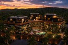 Bamboo Forest Phuket — landscaped area and leisure space