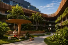 Bamboo Forest Phuket — shared pool and communal facilities