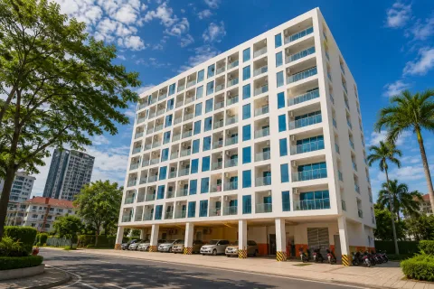 Nam Talay Pattaya — architecture and facade
