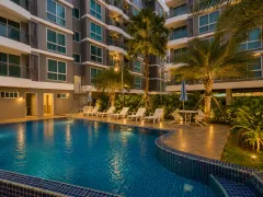 Whale Marina в Паттайе — bedroom or private area