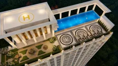 The Empire Tower Pattaya — Condo in Jomtien Near Jomtien Beach — shared pool and communal facilities