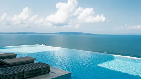 Copacabana Beach Jomtien — Condo Near Jomtien Beach in Pattaya — shared pool and communal facilities