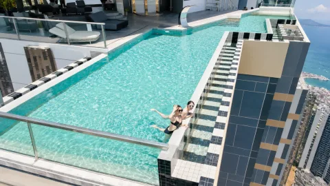 Copacabana Beach Jomtien — Condo Near Jomtien Beach in Pattaya — interior living space