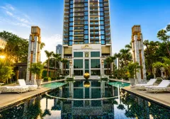 Copacabana Beach Jomtien — Condo Near Jomtien Beach in Pattaya — layout or master plan