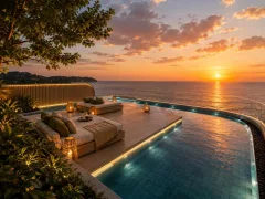 Banyan Tree Beach Residences Oceanus — layout or master plan