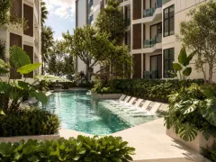 City Gate 2 Kamala — Condo in Kamala, Phuket — interior living space