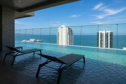 The Panora Pattaya — Condo near Pratumnak Beach — interior living space