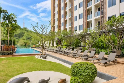 Unixx South Pattaya — квартиры на Пратамнаке, Паттайя — архитектура и фасад комплекса