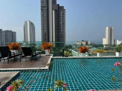 Laguna Bay 1 — Condos in Pratumnak, Pattaya — landscaped area and leisure space