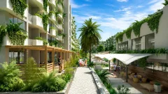 Layan Green Park Phase 2 — квартиры у пляжа Лаян на Пхукете — бассейн и общественная инфраструктура
