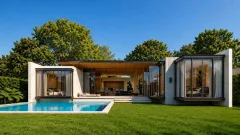 Botanica Green Boulevard — бассейн и общественная инфраструктура