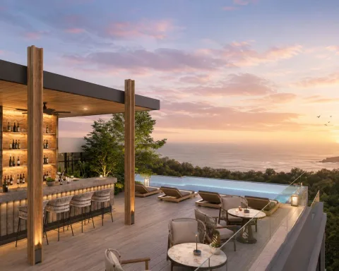 Origin Residences Phuket Bangtao — бассейн и общественная инфраструктура