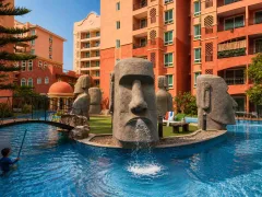 Seven Seas Condo Resort Jomtien — layout or master plan