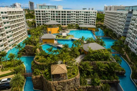 Laguna Beach Resort 3 — The Maldives — общий вид проекта в районе Джомтьен / Нонгпры