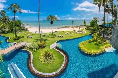 The Palm Wongamat Beach — interior living space