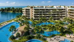 Laguna Beach Residences Bayside — общий вид проекта в районе Банг Тао, Лагуна
