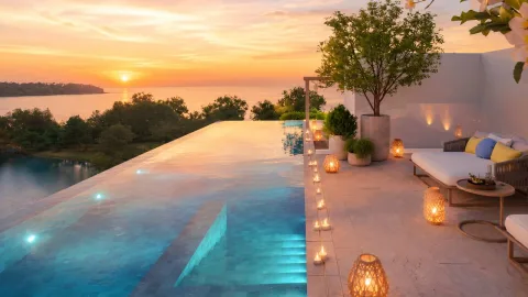 Laguna Beach Residences Bayside — интерьер жилого пространства