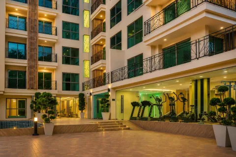 City Garden Tropicana — Ready Condos in Wongamat — shared pool and communal facilities