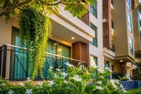 City Garden Tropicana — Ready Condos in Wongamat — interior living space