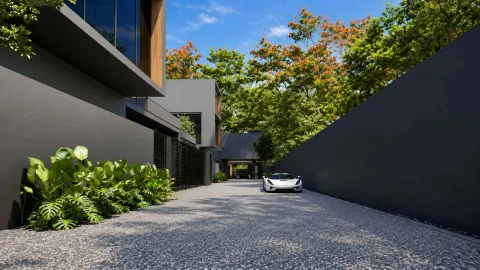 QNITY by Wallaya Villas — Private Pool Villas in Cherngtalay — architecture and facade