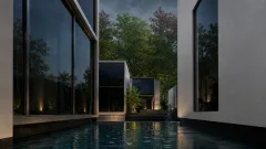 QNITY by Wallaya Villas — Private Pool Villas in Cherngtalay — bedroom or private area