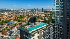 Arcadia Millennium Tower — Completed Condos with Panoramic Views in Central Pattaya — shared pool and communal facilities