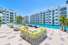 Arcadia Beach Resort — Ready Condos in South Pattaya — shared pool and communal facilities