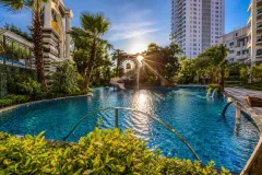 The Riviera Monaco — квартиры с видом на море в На-Джомтьене — ванная комната и отделка