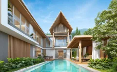 Serene Raya Bangjo — виллы с бассейном на Пхукете — территория и зона отдыха