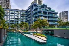 Acqua Condo Jomtien — Ready Condos Near the Beach — landscaped area and leisure space