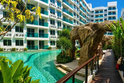 Amazon Residence Pattaya — готовые квартиры в Джомтьене — интерьер жилого пространства