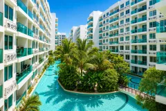 Amazon Residence Pattaya — Ready Condos in Jomtien — bedroom or private area