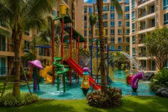 Atlantis Condo Resort Pattaya — Condos near Jomtien Beach — layout or master plan