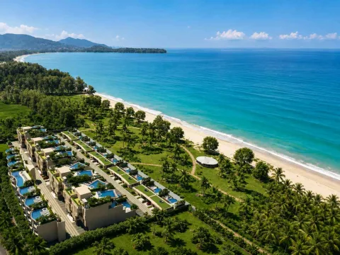 Banyan Tree Beach Residences Sirena на Пхукете — архитектура и фасад комплекса