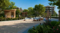 Bellaguna Lake Residences Lotus in Phuket — landscaped area and leisure space