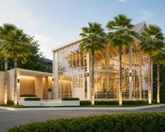 Capri Residence Bang Tao in Phuket — architecture and facade