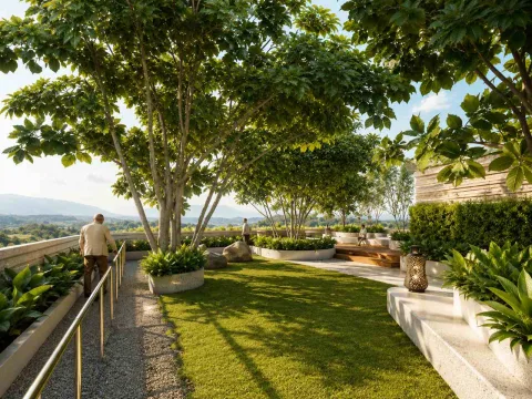 Cascade Bangtao Beach by Habitat Group in Phuket — shared pool and communal facilities