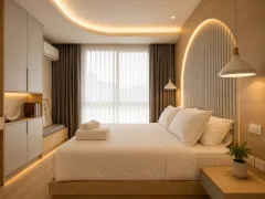 Fantasea Condo Kamala — готовые квартиры в Камале — спальня или приватная зона