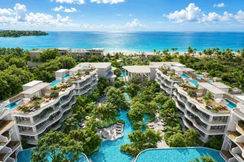 Garrya Residences Phuket — квартиры и пентхаусы у пляжа Банг Тао — архитектура и фасад комплекса