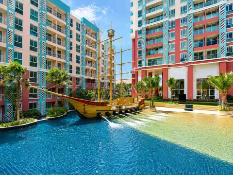 Grande Caribbean Condo Resort — квартиры в Паттайе — интерьер жилого пространства